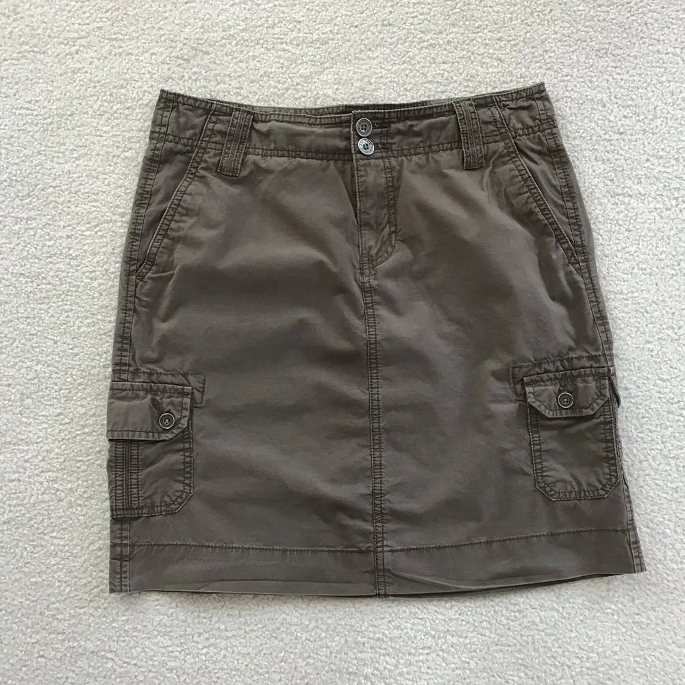 SONOMA BROWN MODERN SKIRT SIZE 4